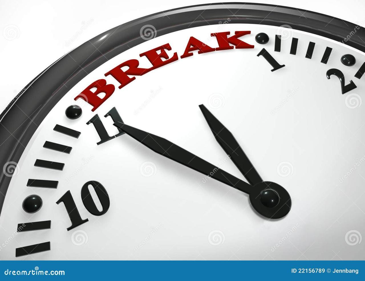 Break Time Clip Art Break Time Clip Art