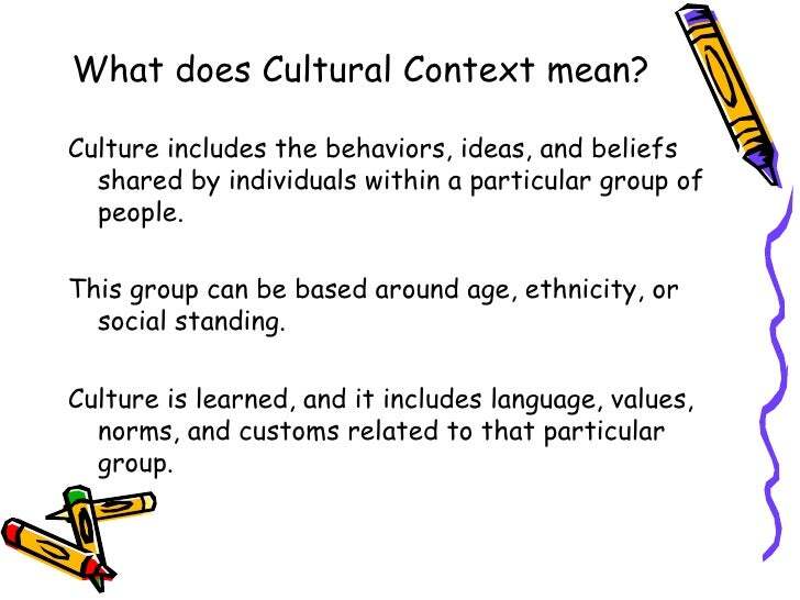 Solved The cultural context includes the cultural | Chegg.com Solved The cultural context includes the cultural | Chegg.com
