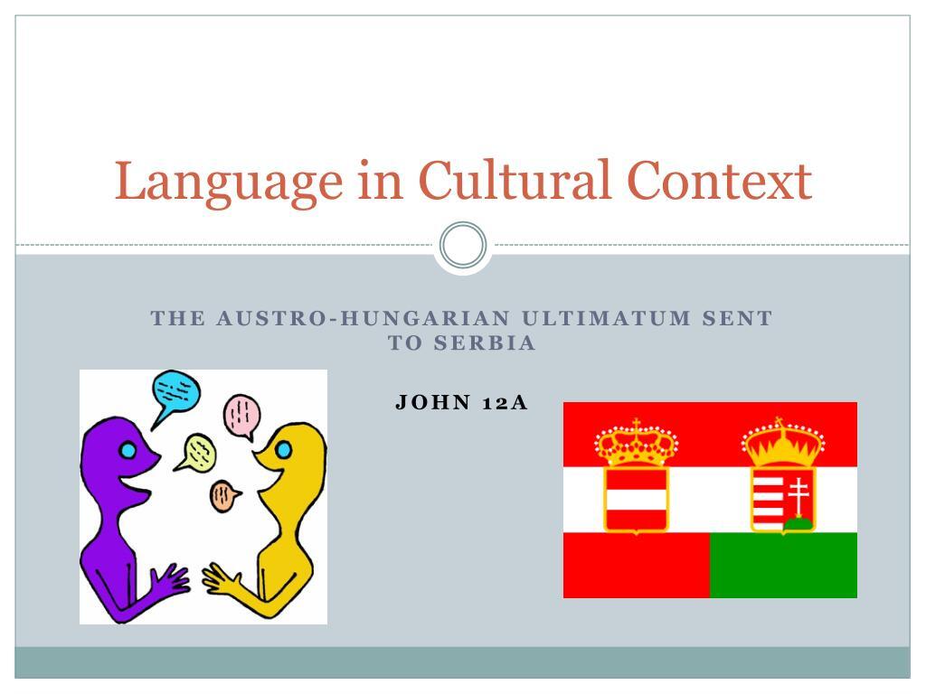 PPT - Language in Cultural Context PowerPoint Presentation, free ... PPT - Language in Cultural Context PowerPoint Presentation, free ...
